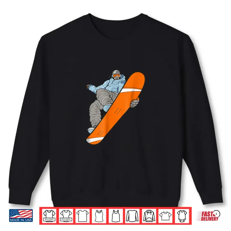 Sweatshirt Snowboarding Snowboarder Gift Snowboard Unisex Shirt