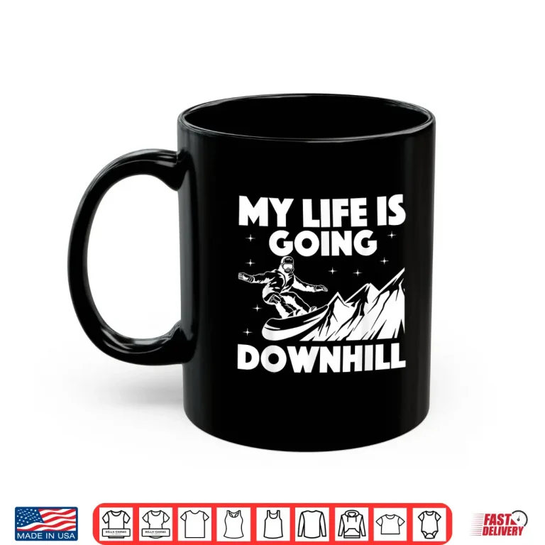 Mug Cool Snowboarding Art For Men Women Snowboarder Snowboard Shirt