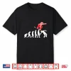Evolution Snowboarder Snowboarding Mountain Snowboard Sports Shirt