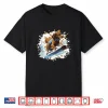 Dachshund Dog Snowboarding Animal Snowboard Shirt