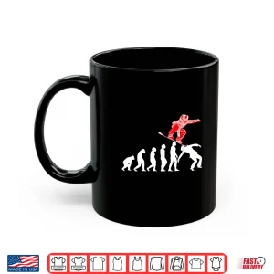 Mug EVOLUTION SNOWBOARDER SNOWBOARDING mountain SNOWBOARD SPORTS Shirt