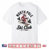 Let It Snow Shirt North Pole Ski Club Santa Snowboarding Shirt