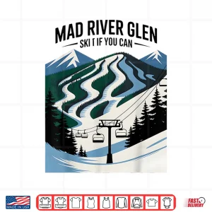 Design Mad River Glen Ski Resort Snowboarding Winter Sports Fans Shirt