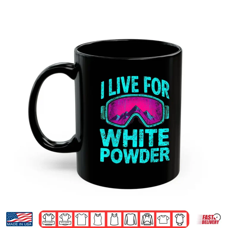 Mug Retro Ski Snowboard Winter Sports Vintage 80s 90s Skiing Shirt