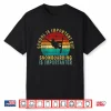 School Is Important But Snowboarding Is Importanter Retro Shirt