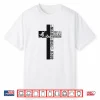Snowboarding Snowboard Jesus Faith Cross Shirt