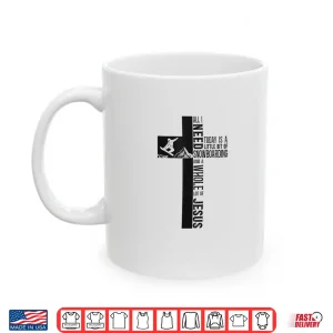 Mug Snowboarding Snowboard Jesus Faith Cross Shirt
