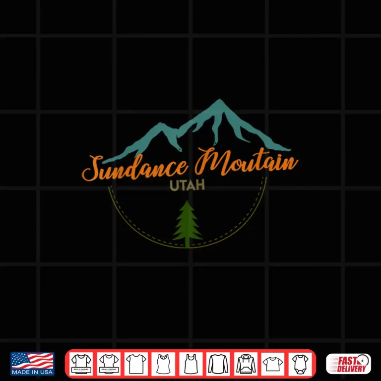 Design Sundance Mountain Utah Adventure Skiing Snowboard Shirt Shirt