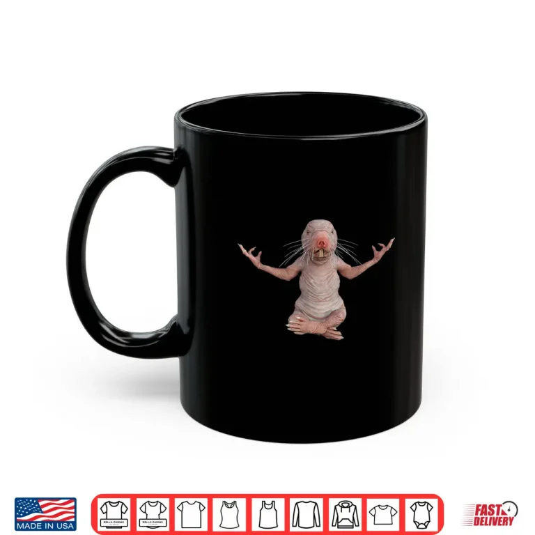 Mug Funny Naked Mole Rat Zookeeper Yoga Animal Lover Mole Rat Shirt