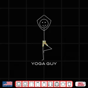 Design Funny Mens Yoga Shirt Exercise Yoga Gifts Shirt