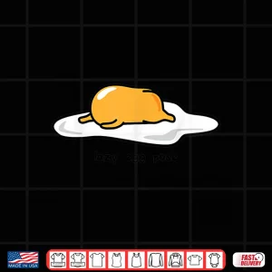 Design Gudetama the lazy egg yoga pose Shirt