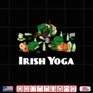 Design Irish Yoga Funny St. Patricks Day Leprechaun Matching Group Shirt