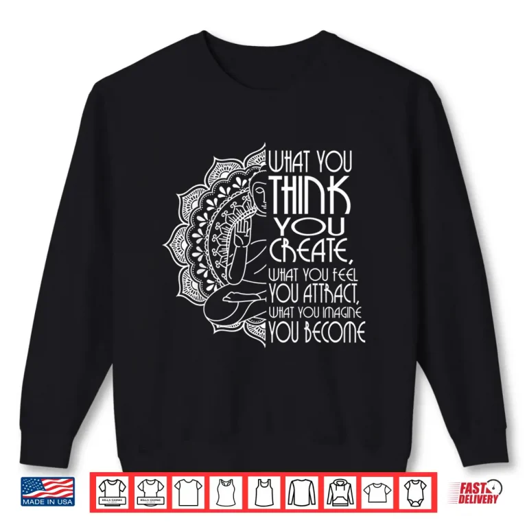 Sweatshirt Law Of Attraction Spiritual Buddha Meditation Gifts Men Yoga Shirt