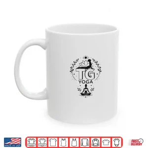 Mug TG Yoga Minimal Lotus Flow Emblem Shirt