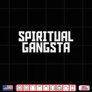 Design Spiritual Gangsta Spiritual Meditation Yoga Lover Shirt