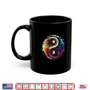 Mug Yin Yang sun moon universe Tai chi Qigong yoga Taoism Shirt