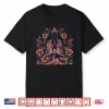 Buddha Floral Vintage Flower Yoga Buddhism Yogi Buddhist Shirt