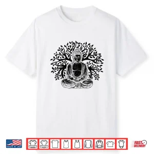 Buddha Tree Meditation Yoga Zen Buddhism Yogi Buddhist Shirt
