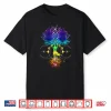 Chakra Tree Of Life With Phases Of The Moon Hatha Yoga Shirt