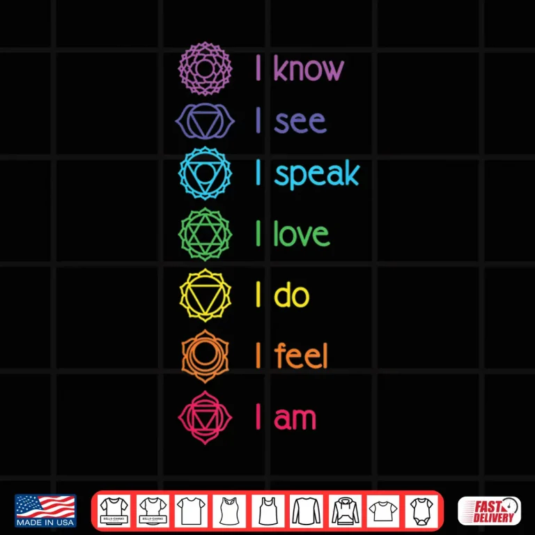 Design Chakra Alignment Yoga Meditation Spiritual Shirt