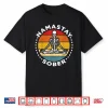 Funny Skeleton Lotus Position Yoga Sober Addiction Recovery Shirt