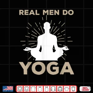 Design Funny Yoga Design For Men Boys Yoga Pose Meditation Lovers Shirt
