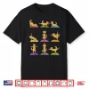 Golden Retriever Yoga Shirt Funny Dogs In Yoga Poses Shirt