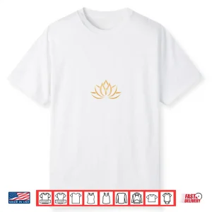 Lotus Flower Buddhism Spirituality Namaste Enlightenment Shirt