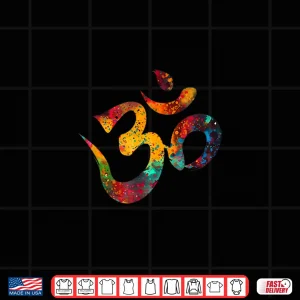 Design Om Ohm Aum Symbol Spiritual Yoga Shirt