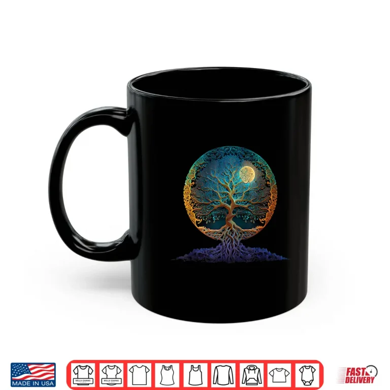 Mug Tree Of Life Yoga Zen Namaste Meditation Shirt