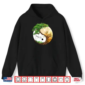 Hoodie Yoga Chakra Tree of Life Hatha Wrinkled Hippoe Shirt