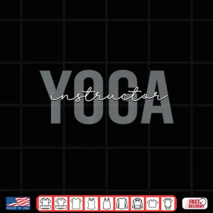 Design Yoga Instructor Yoga Teacher Meditation Shirt