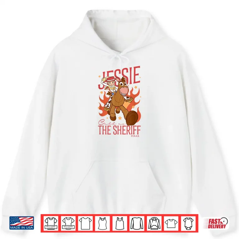Hoodie Disney Pixar Toy Story Jessie Bullseye Call Me The Sheriff Shirt