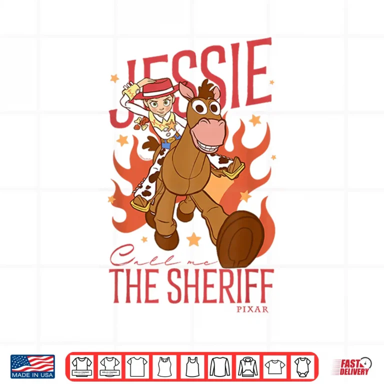 Design Disney Pixar Toy Story Jessie Bullseye Call Me The Sheriff Shirt