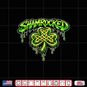 Design Shamrocked Irish Hockey St. Patricks Day Design Celtic Shirt