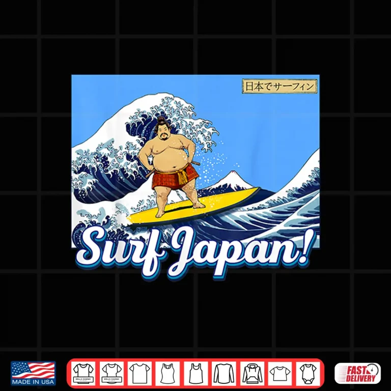 Design Surf Japan Sumo Wrestler Surfing Shirt
