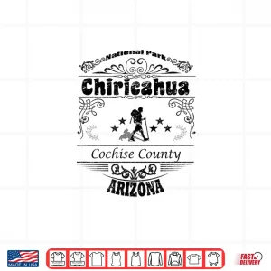 Design Chiricahua National Monument Arizona Retro Travel Memory Shirt