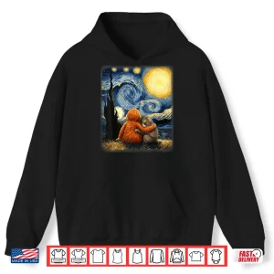 Hoodie Punch kun Panchi Kun Viral Video Van Gogh Monkey Punch Shirt