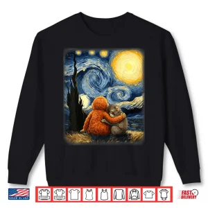 Sweatshirt Punch kun Panchi Kun Viral Video Van Gogh Monkey Punch Shirt