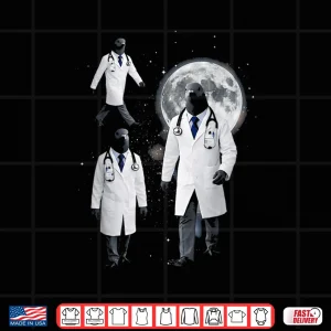 Design Pigeon Doctor Surreal Space Medic Cosmic Art Shirt