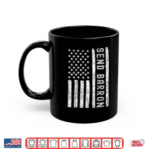 Mug Vintage Send Barron US Flag Shirt