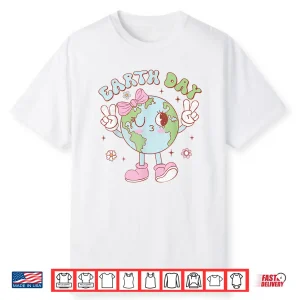 Cute Earth Day Shirts For Girls Kids Toddler Save The Planet Shirt