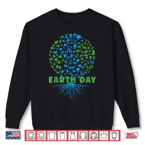 Sweatshirt Earth Day Shirt Kids Women Men Cute 54th Earth Day 2024 Shirt