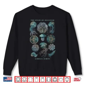 Sweatshirt Earth Day The Study Of Jellyfish Shirt