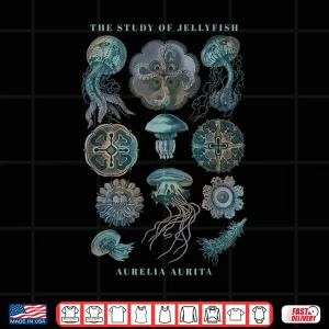 Design Earth Day The Study Of Jellyfish Shirt