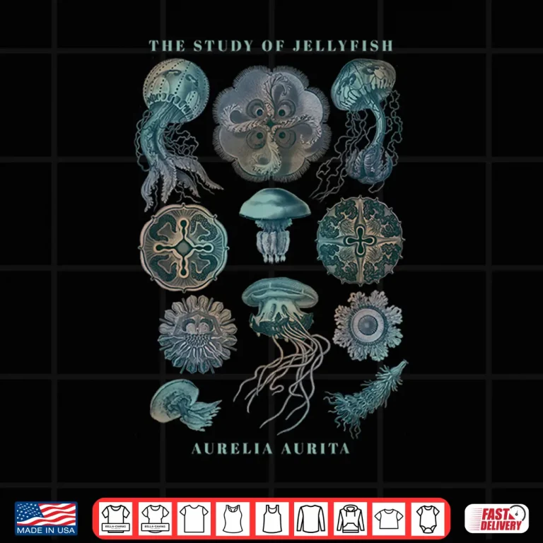 Design Earth Day The Study Of Jellyfish Shirt
