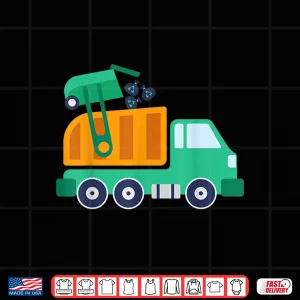 Design Garbage Truck Waste Recycle Trash Collector Earth Day Shirt