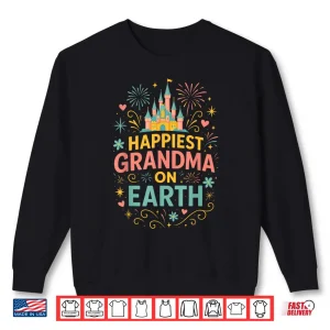 Sweatshirt Happiest Grandma on Earth Shirt Grandmother Mothers Day Shirt