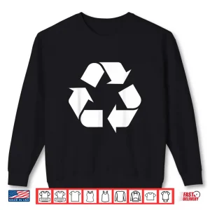 Sweatshirt Happy Earth Day Recycling Symbol Boys Girls Men Women Shirt