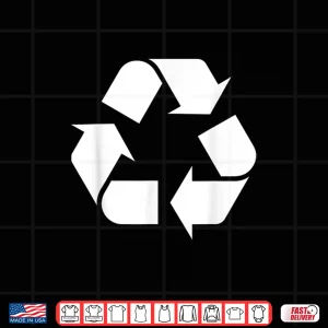 Design Happy Earth Day Recycling Symbol Boys Girls Men Women Shirt